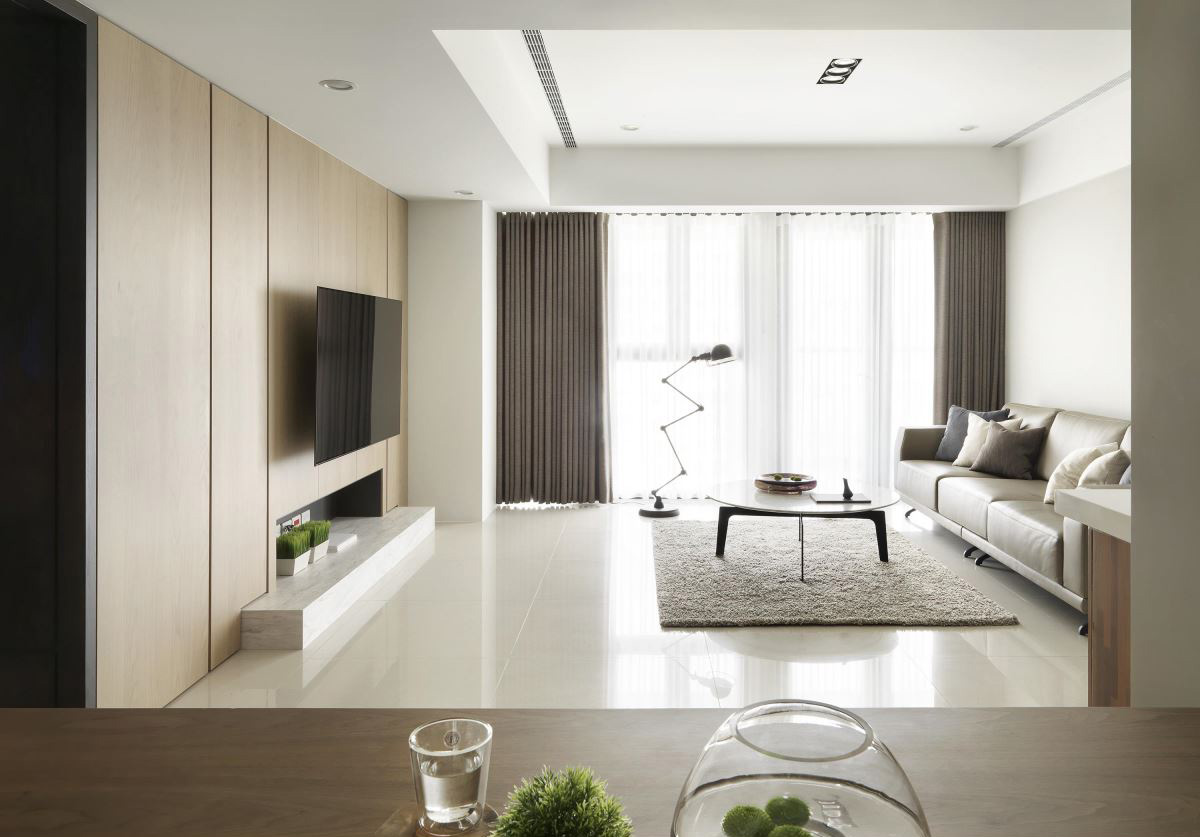 155㎡现代风四口之家,空间利用与自然日光的美妙融合-5