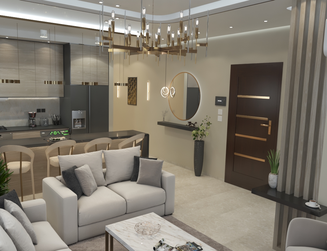 Modern Reception Room-1