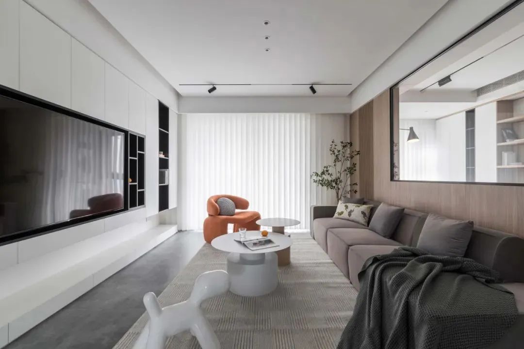 现代简约四居室装修案例丨丰立装饰-18