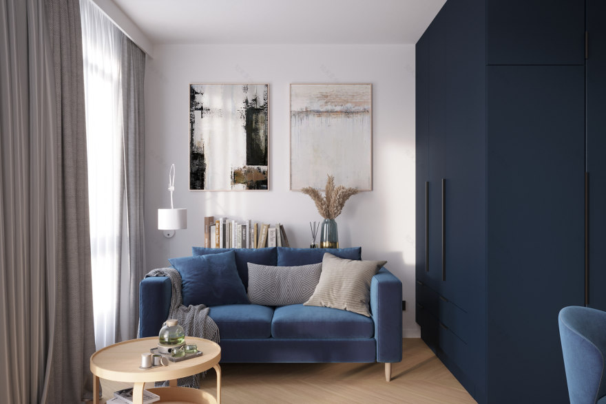 华沙小型室内项目丨波兰华沙丨Magdalena Opitek-9