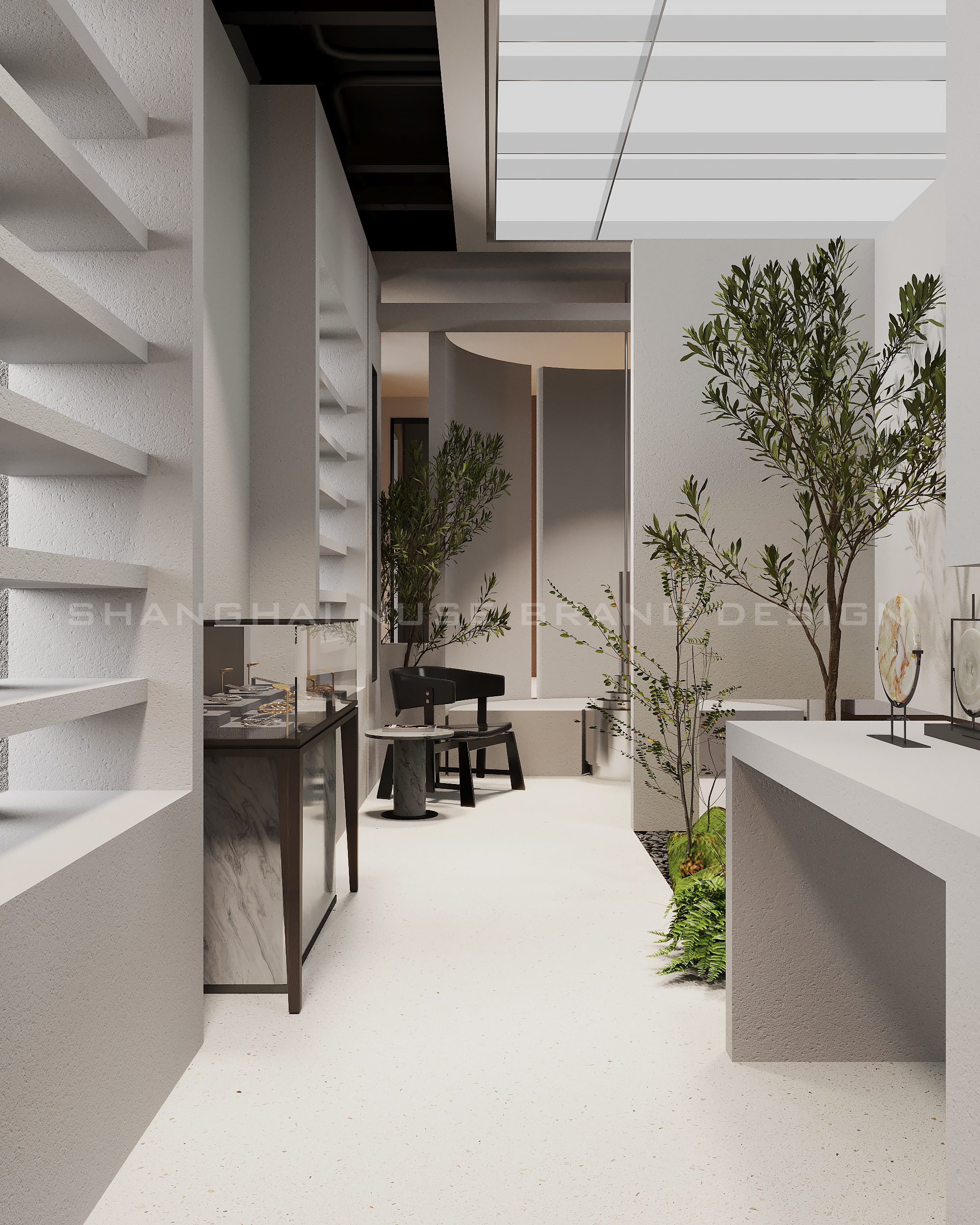 玉见东方玉石店设计丨木村空间设计有限公司-30