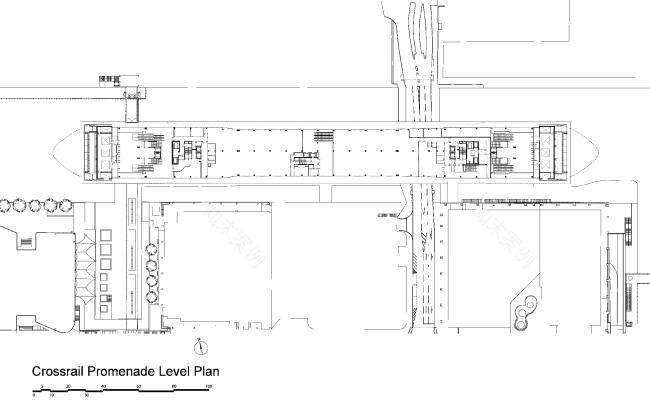 Crossrail「КэнериУорф」车站及屋顶商场与花园丨英国伦敦丨Foster+Partners,Gillespies,ARUP等-42