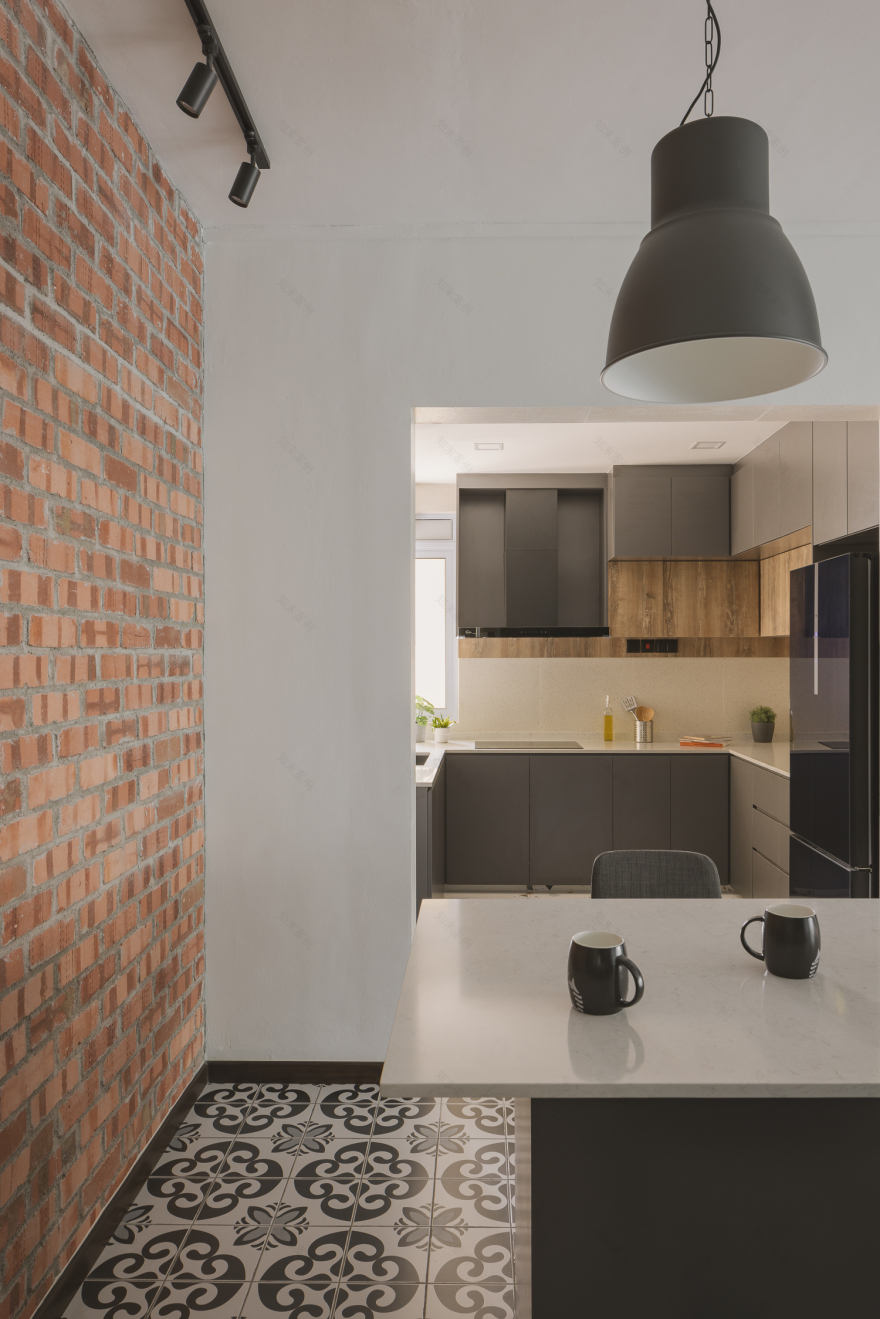 Edelweiss Park 3卧室公寓室内设计丨新加坡丨The Interior Lab-17