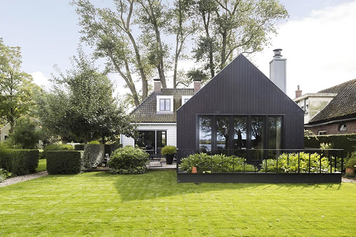 湖畔荷兰风车小屋 | 简约北欧，私人水岸-1