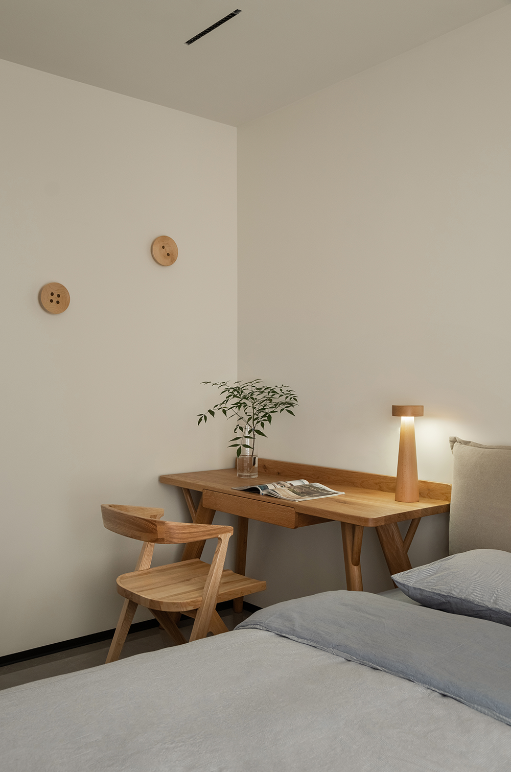 烟青色午后 · 90㎡简约温馨私宅设计丨中国镇江丨贾峰云设计研究室-36