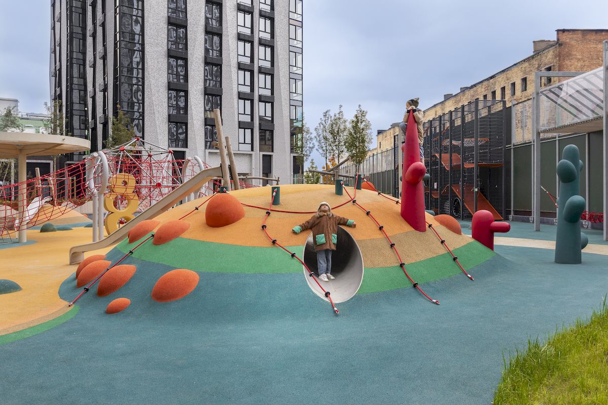 ЖК «Метрополия»儿童游乐场丨俄罗斯莫斯科丨UTRO,Марина Ярмаркина等-19