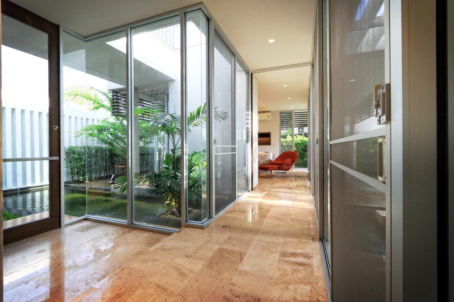 Design inspired by a desire to engage with the landscape and to celebrate the existing trees   CAANdesign  Architecture and home design blog-22