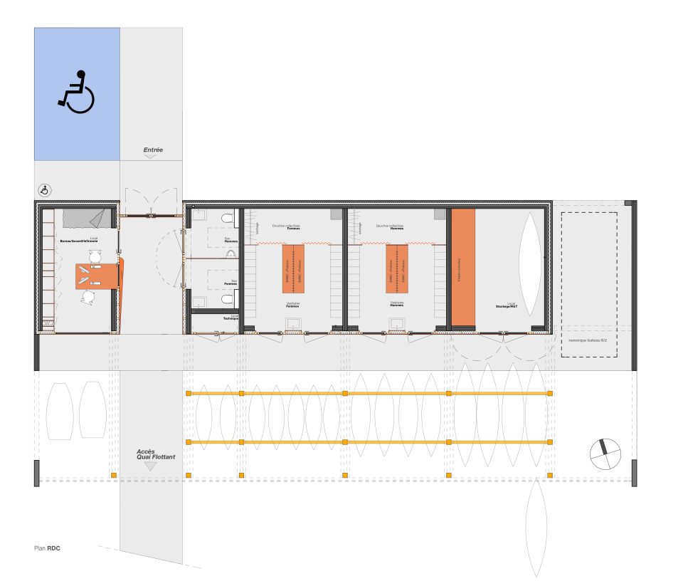 Lure休闲基地水上活动建筑及快餐厅建设丨法国丨GHEZA Thierry（建筑师）-13