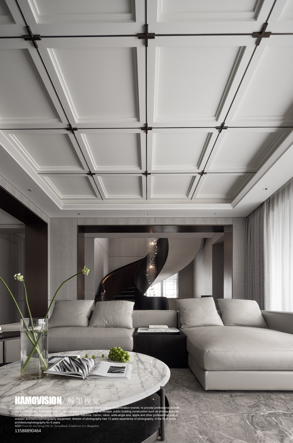 隐奢之居 · 1280㎡独栋别墅设计丨中国丨上海昊邸室内设计事务所-65