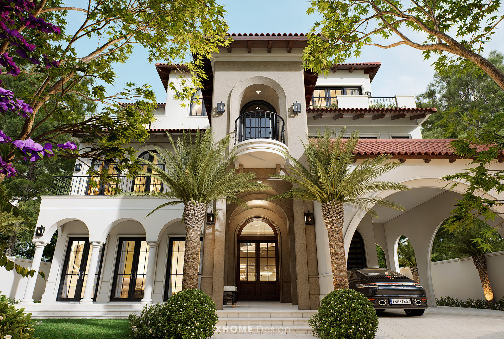 欧式别墅建筑丨XHOME Sài Gòn（属XHOME Group）-7