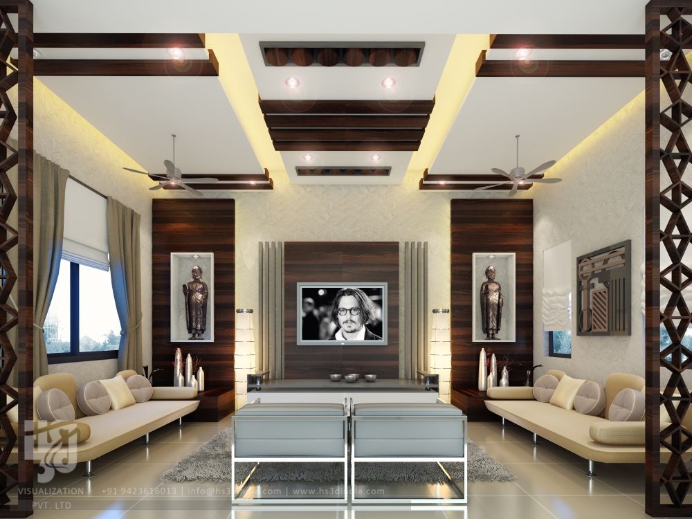 印度 HS3D 打造惊艳住宅室内渲染-55