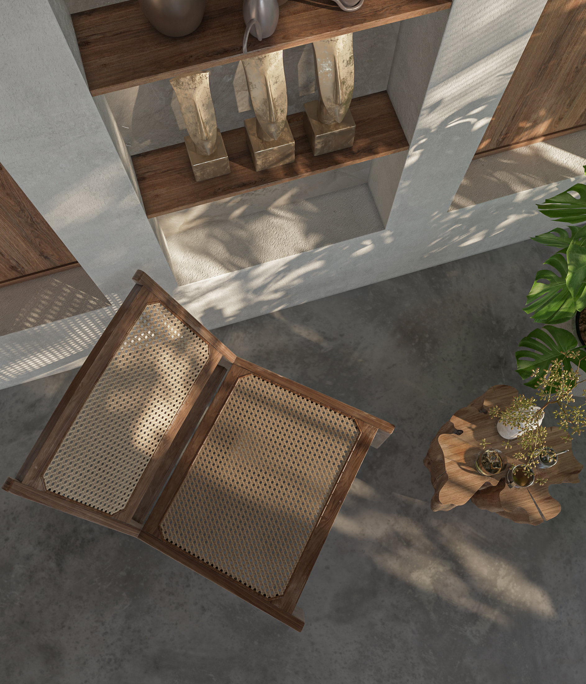 Relaxing corner-sketchup-vray render-2