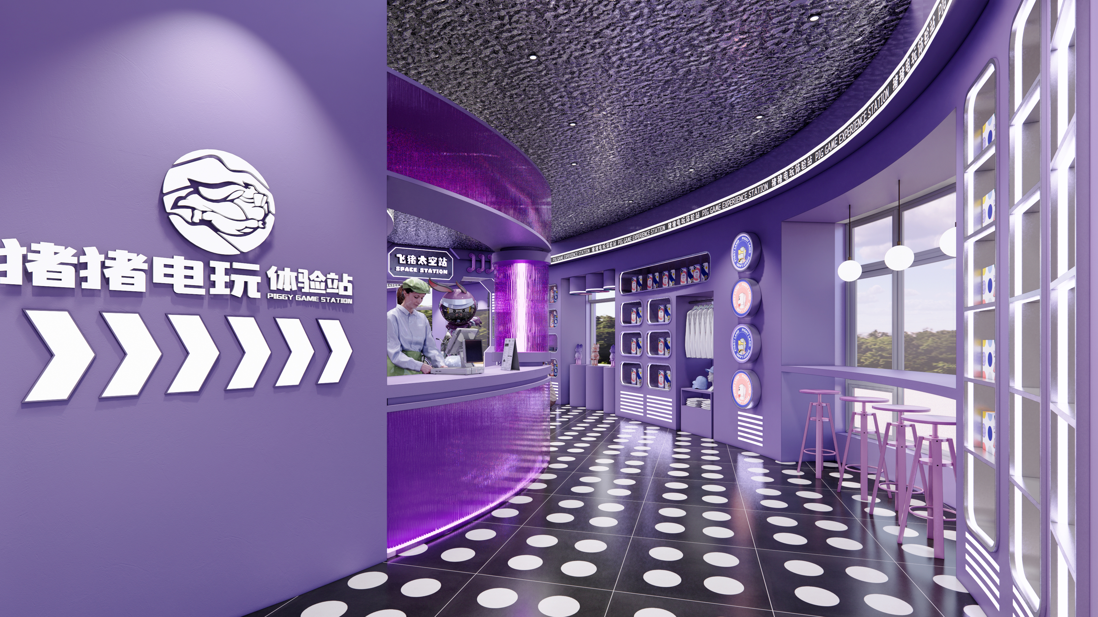 太空之旅——主题电玩游戏体验馆-1