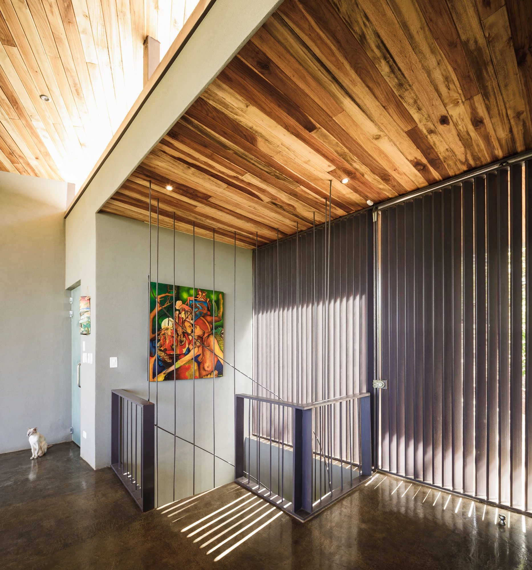 悬浮叶屋 · 绿色走廊中的生态住宅-20