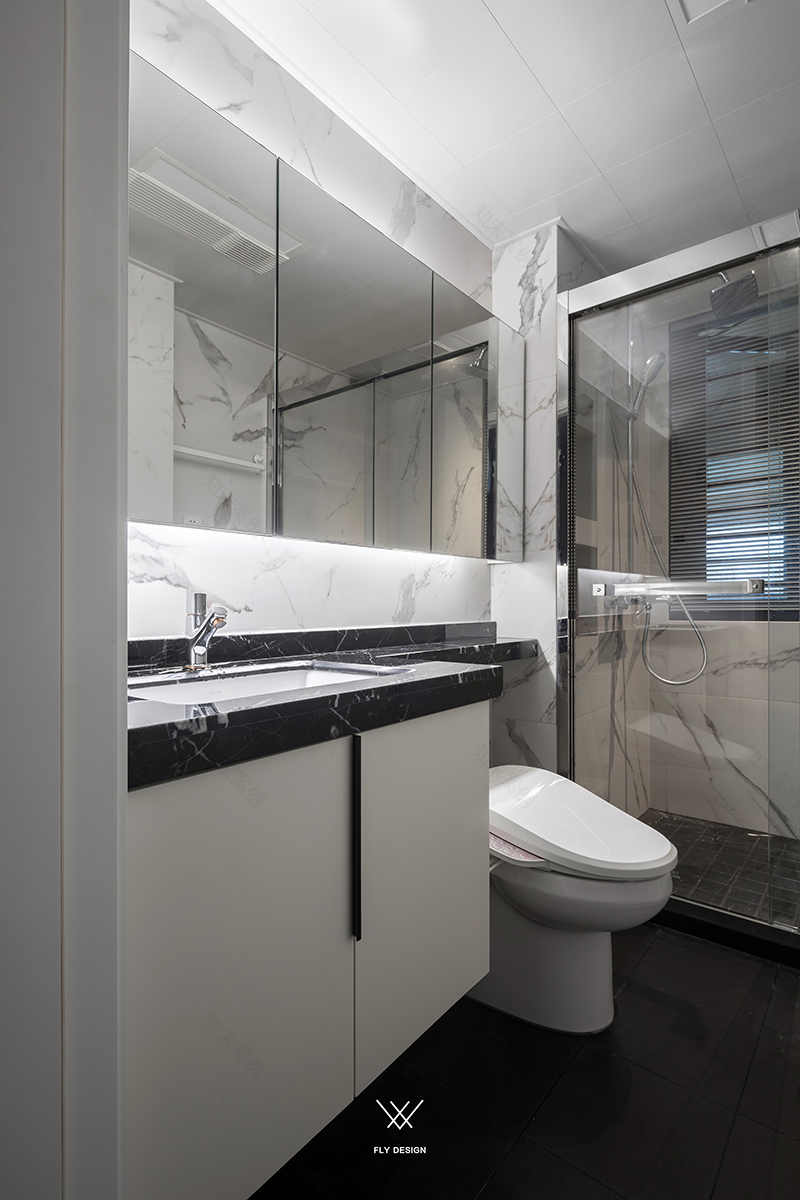 江南国际城 110㎡休闲北欧风设计,木元素与灰色基调的完美融合-33