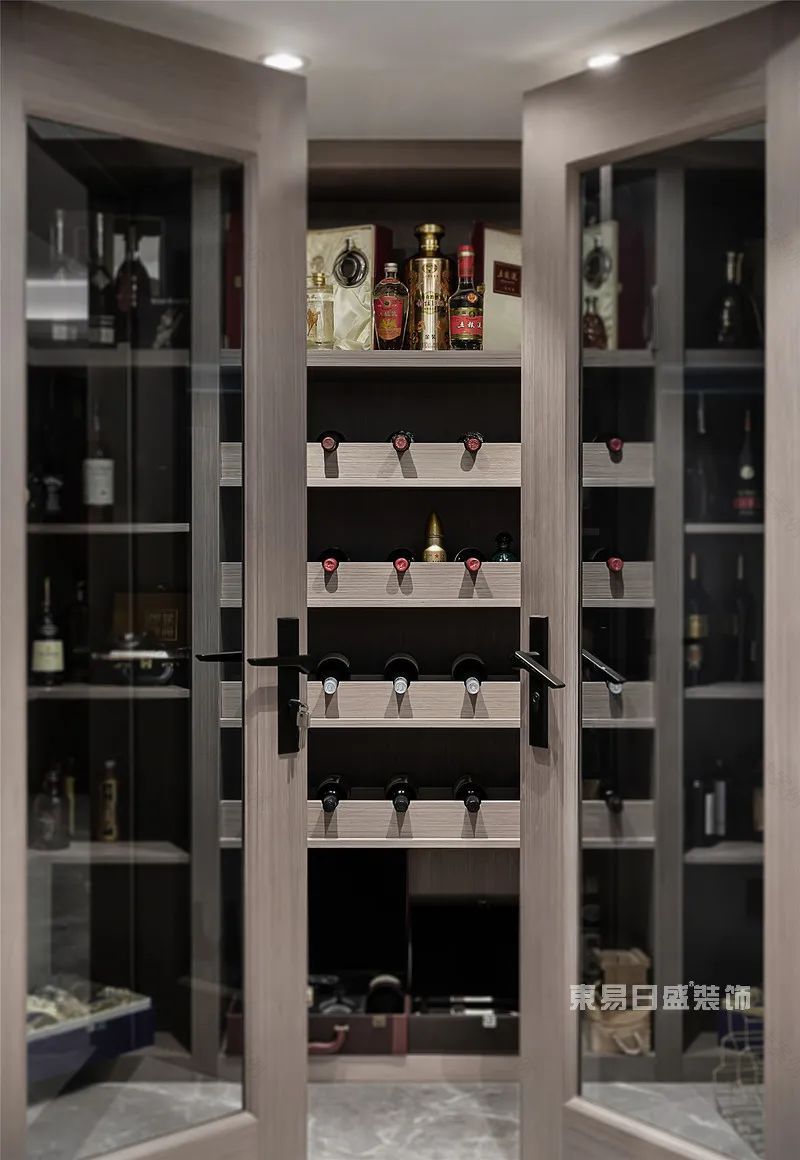 500㎡美式风实拍,瞳孔里开出烟灰色的花朵-24