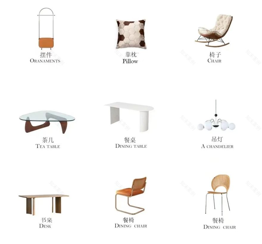 奶油系混搭风,打造130㎡优雅诗意家居空间丨中国宁波丨橙熹设计-71