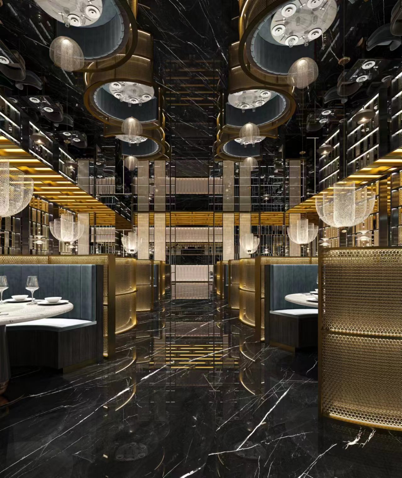 工装 | 轻奢 | 餐饮店-3