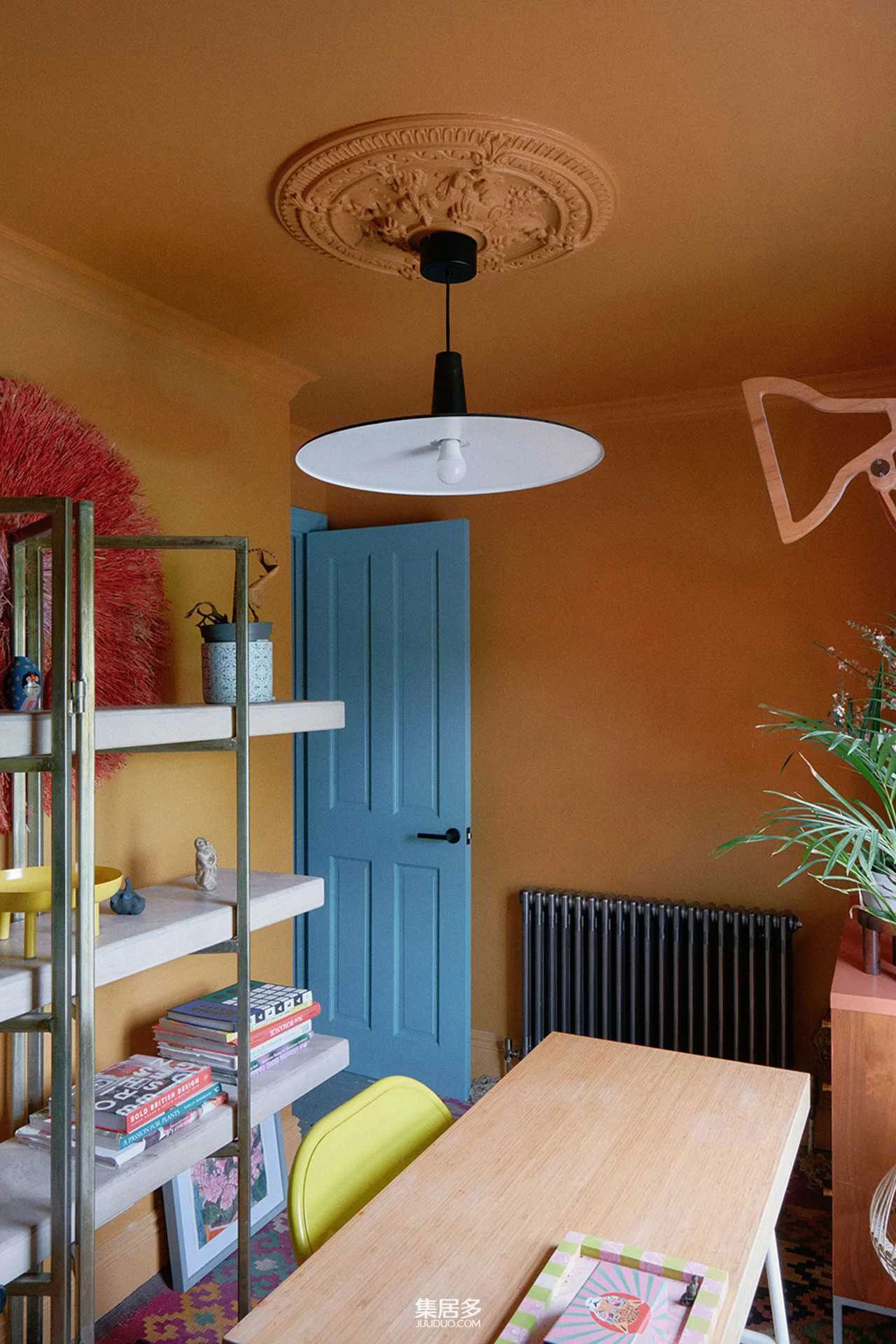 伦敦大胆色彩住宅丨英国伦敦-28