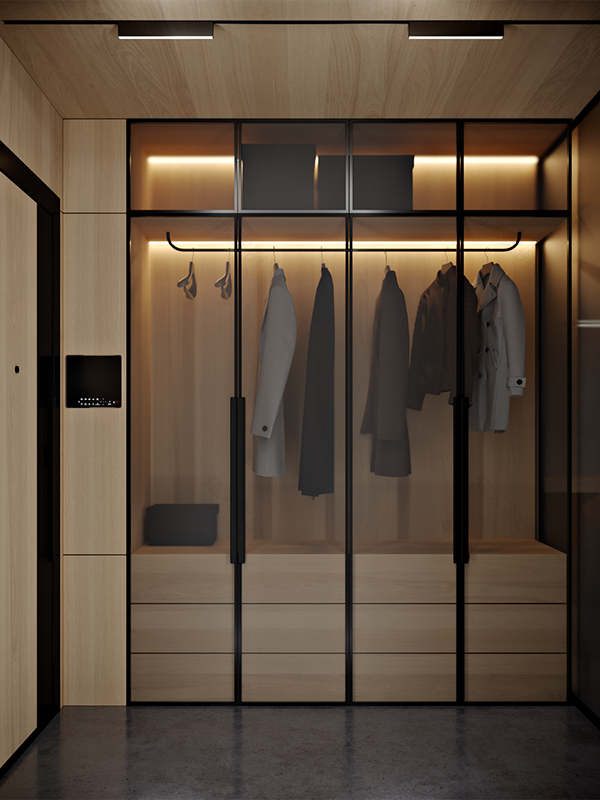 家居美学 | 衣帽间设计细节凝练生活质感-17