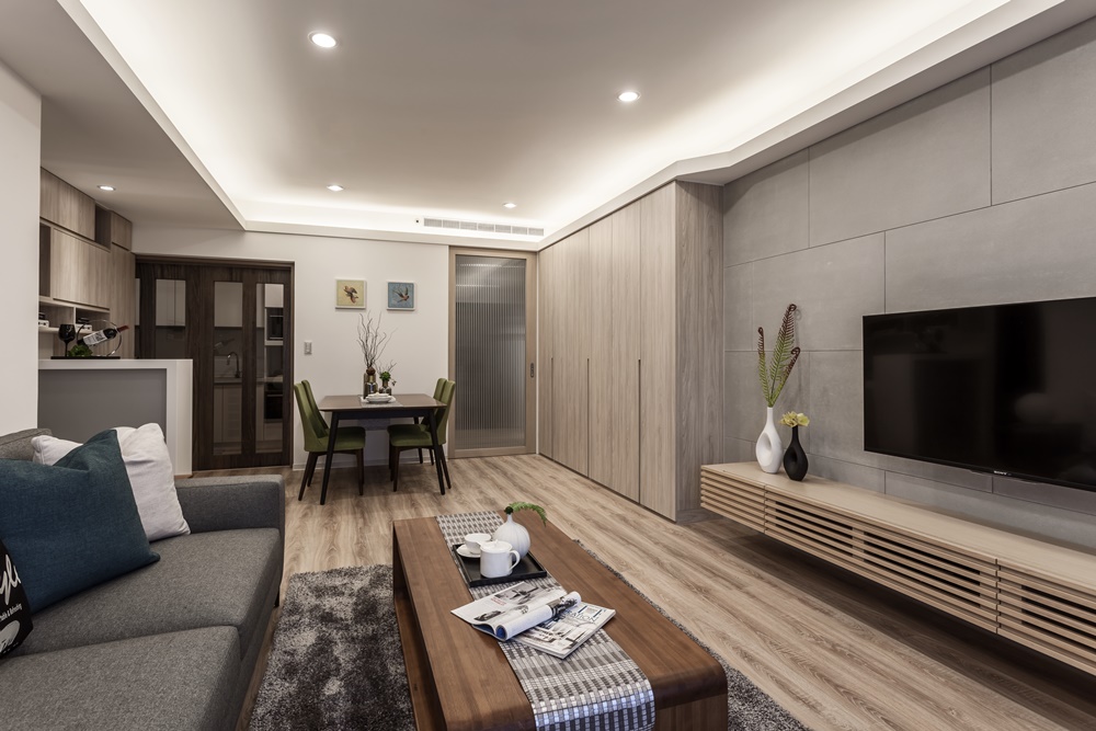 暖心轻享住宅  馥筑时尚室內裝修设计-2