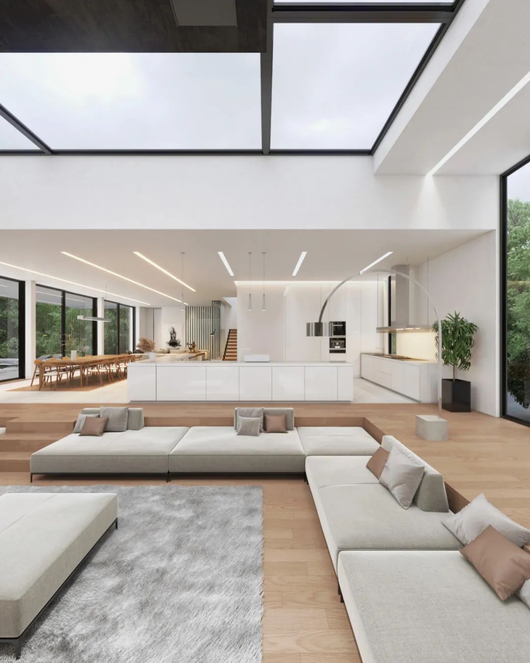 现代极简风的别墅丨伊朗德黑兰丨Reza Mohtashami-11