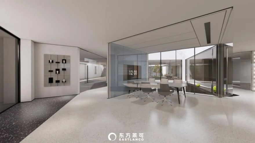 莱可|包装企业总部:边界切割与办公自然交响-25