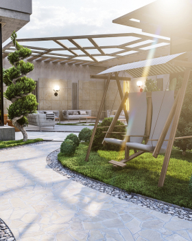 Modern Private Garden
