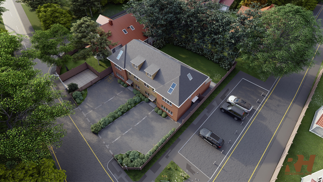 房屋外部效果图丨英国-8