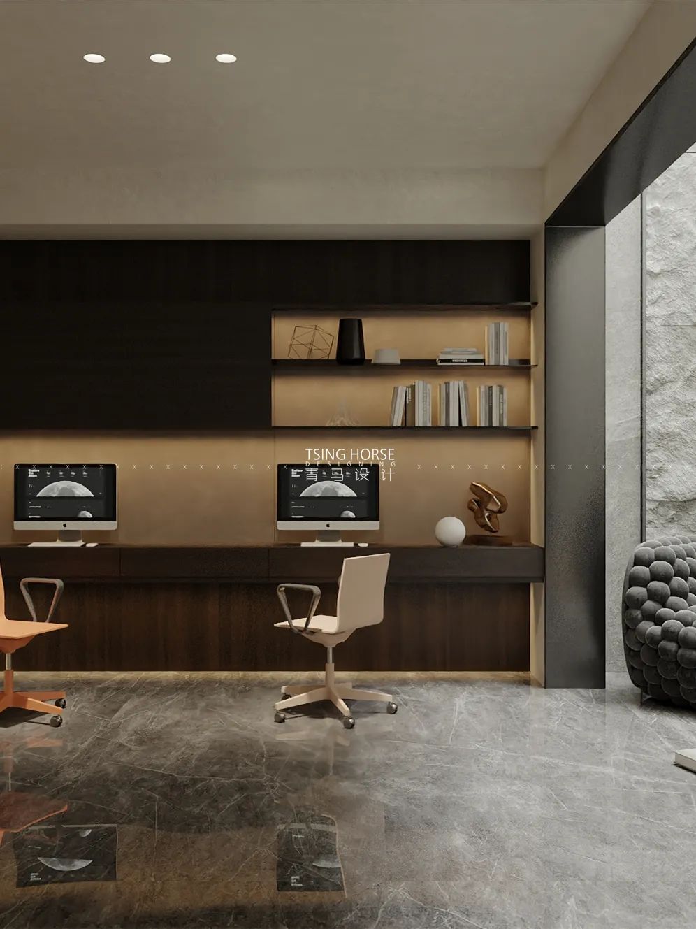 现代轻奢底跃丨王海设计团队-32