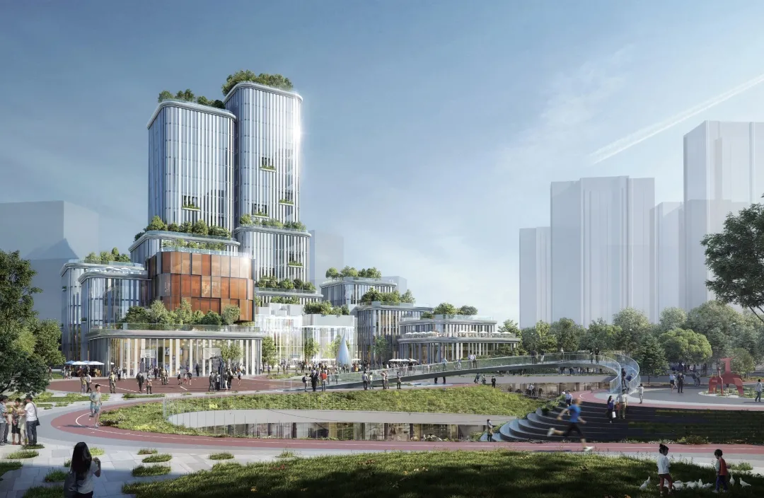 黄岩立体山水城市综合体丨千城建筑-4
