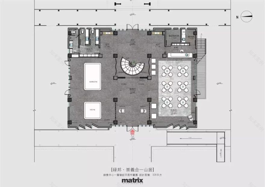 崇義綠邦合一山居銷售中心 | 竹鄉文化的室內空間演繹-46