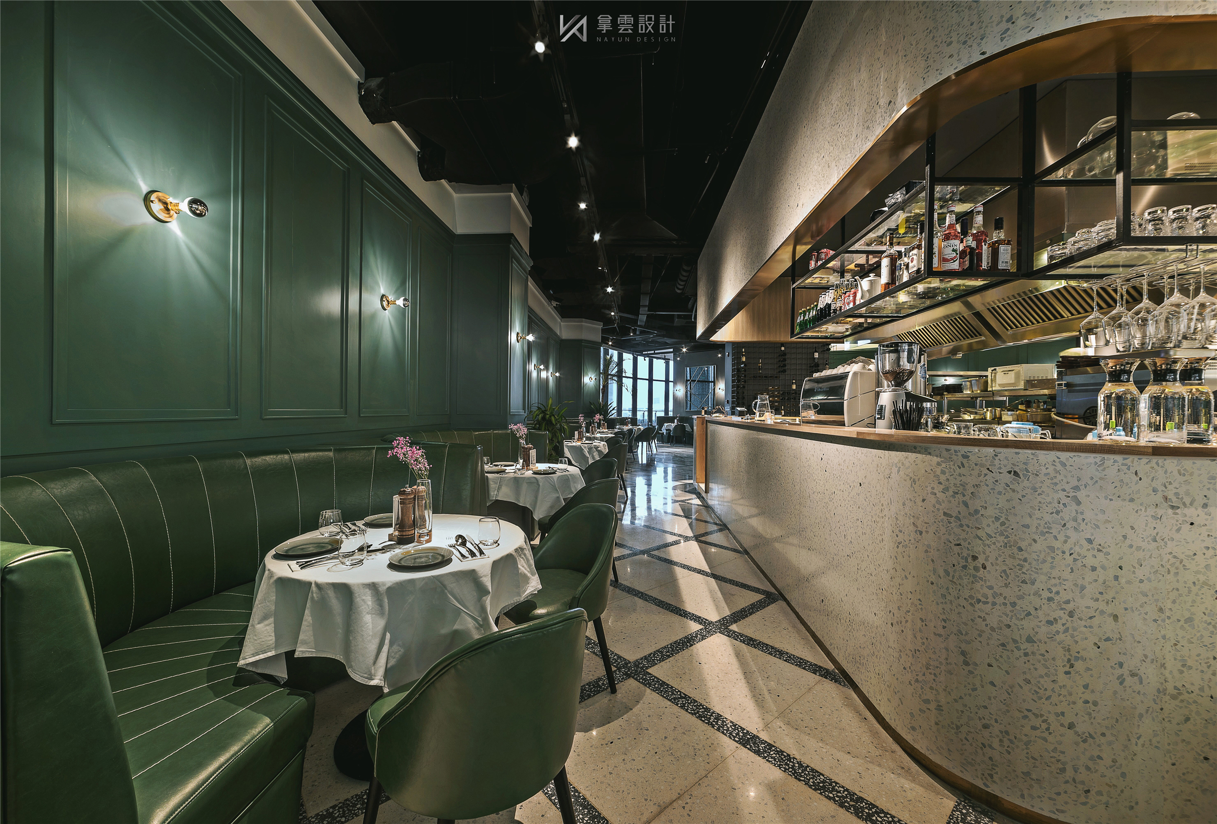 【餐饮】NAYUNDESIGN丨 L& arôme E·press 芳芳法餐厅丨中国南京-10