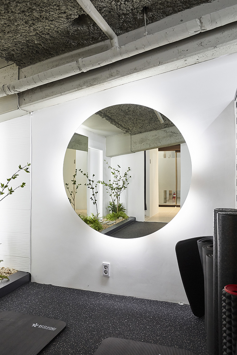 40 平咖啡馆氛围的健身空间设计-9