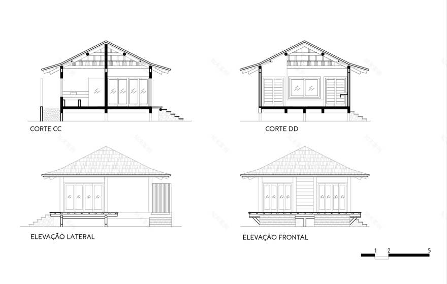 巴西 Taipus de Fora 阿玛纳住宅丨JR Andrade Arquitetura-47