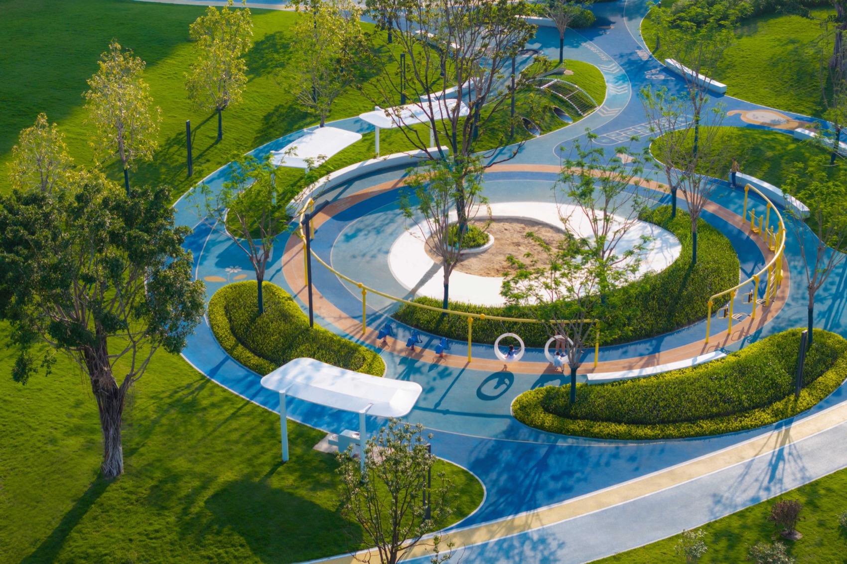 和祐国际医院人才社区配套公园,和祐国际医院外市政公园丨中国佛山丨广东天元建筑设计有限公司（睿住天元）-64