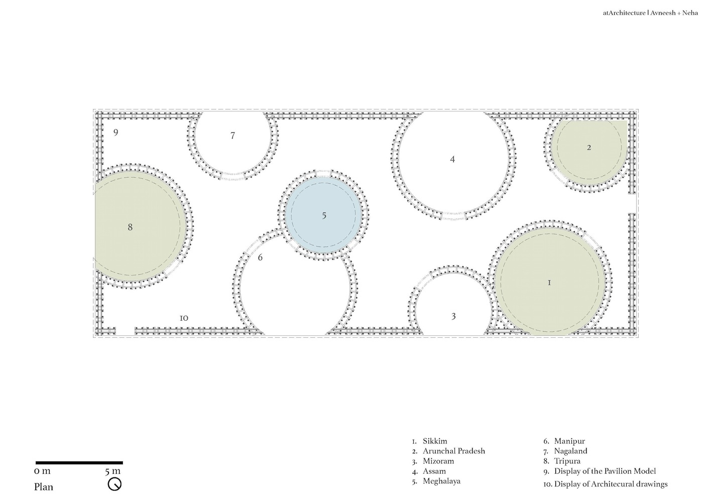 东北部竹亭展馆丨印度丨atArchitecture-9