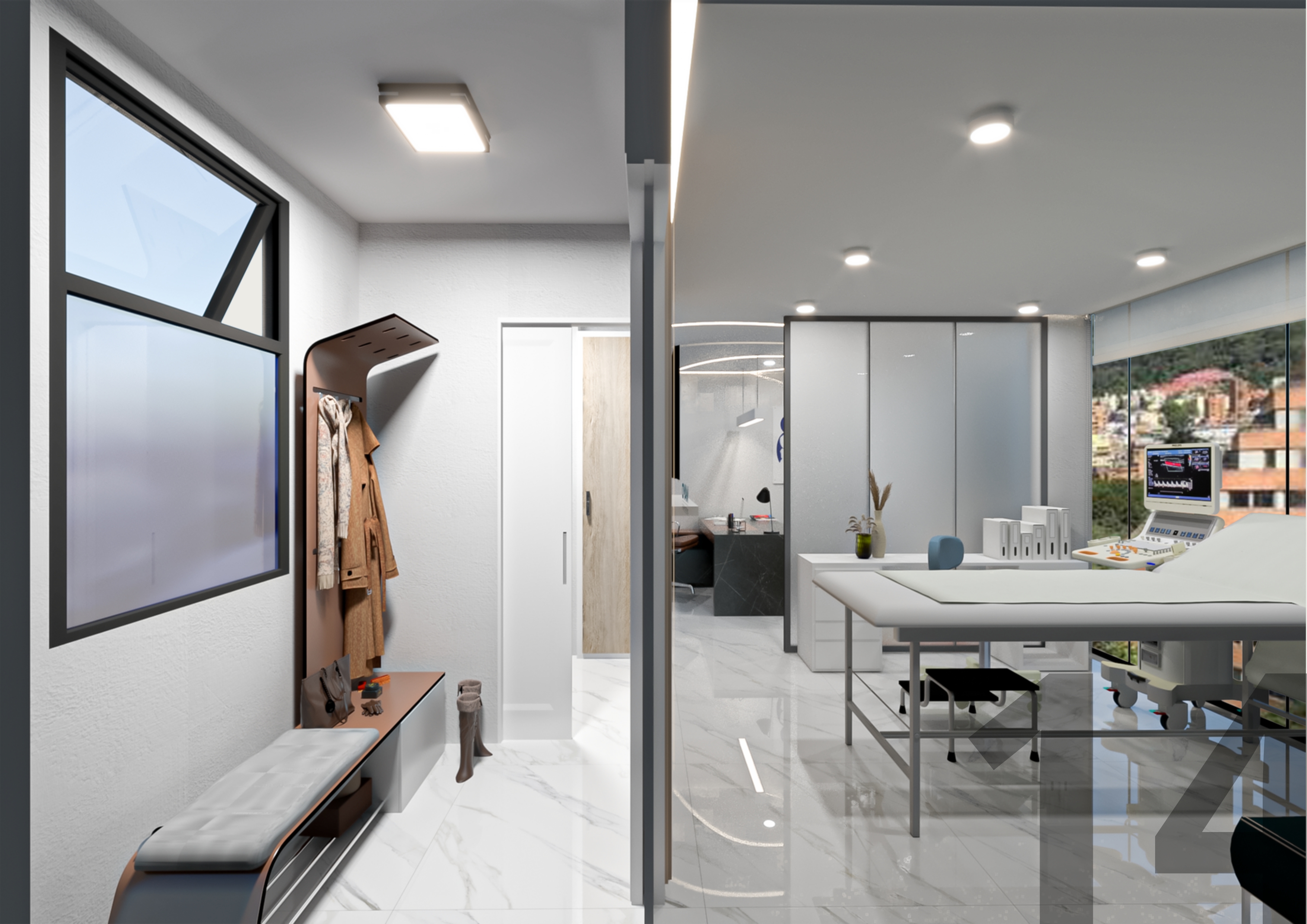 Diseño interior para Consultorio médico-15