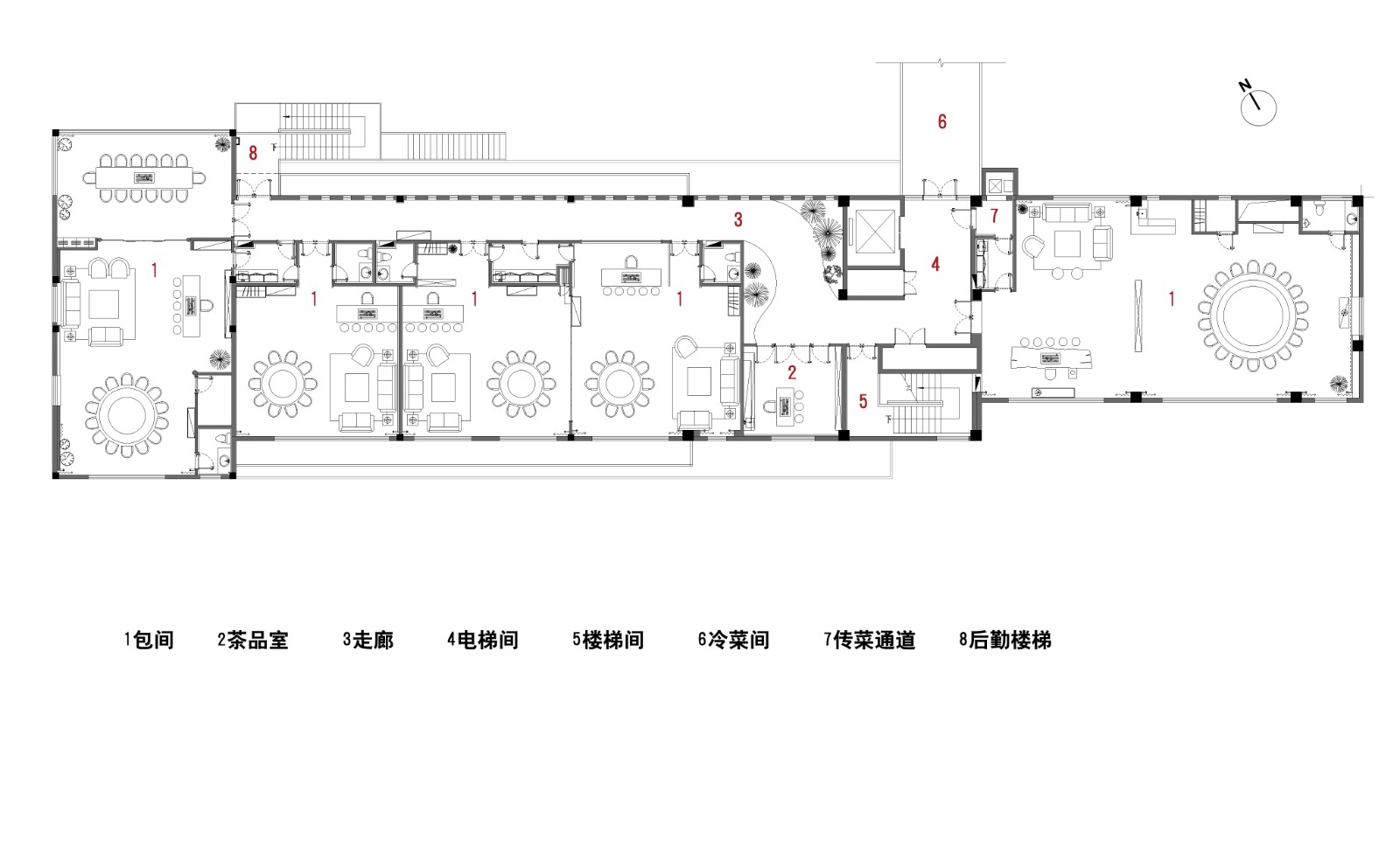 深圳弘法寺福顺斋素食餐厅丨中国深圳丨上海善祥建筑设计有限公司-130