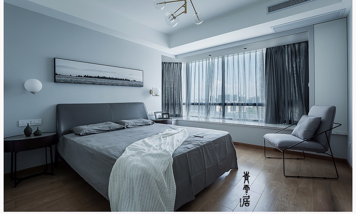 196㎡现代风格住宅  青云居设计-29