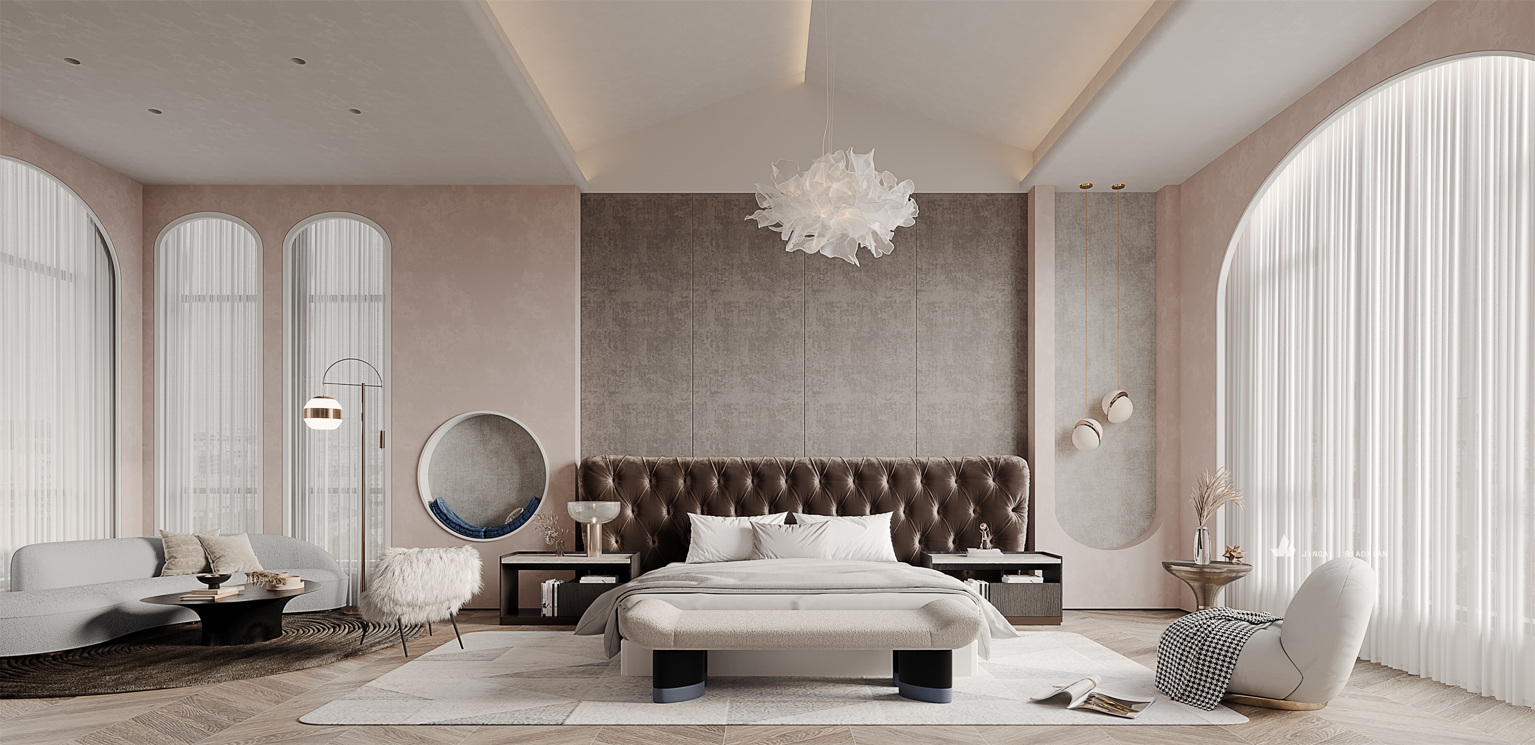 2021 年最新室内设计渲染作品-3