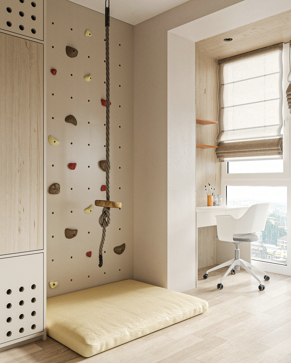 原木风小空间公寓设计-10