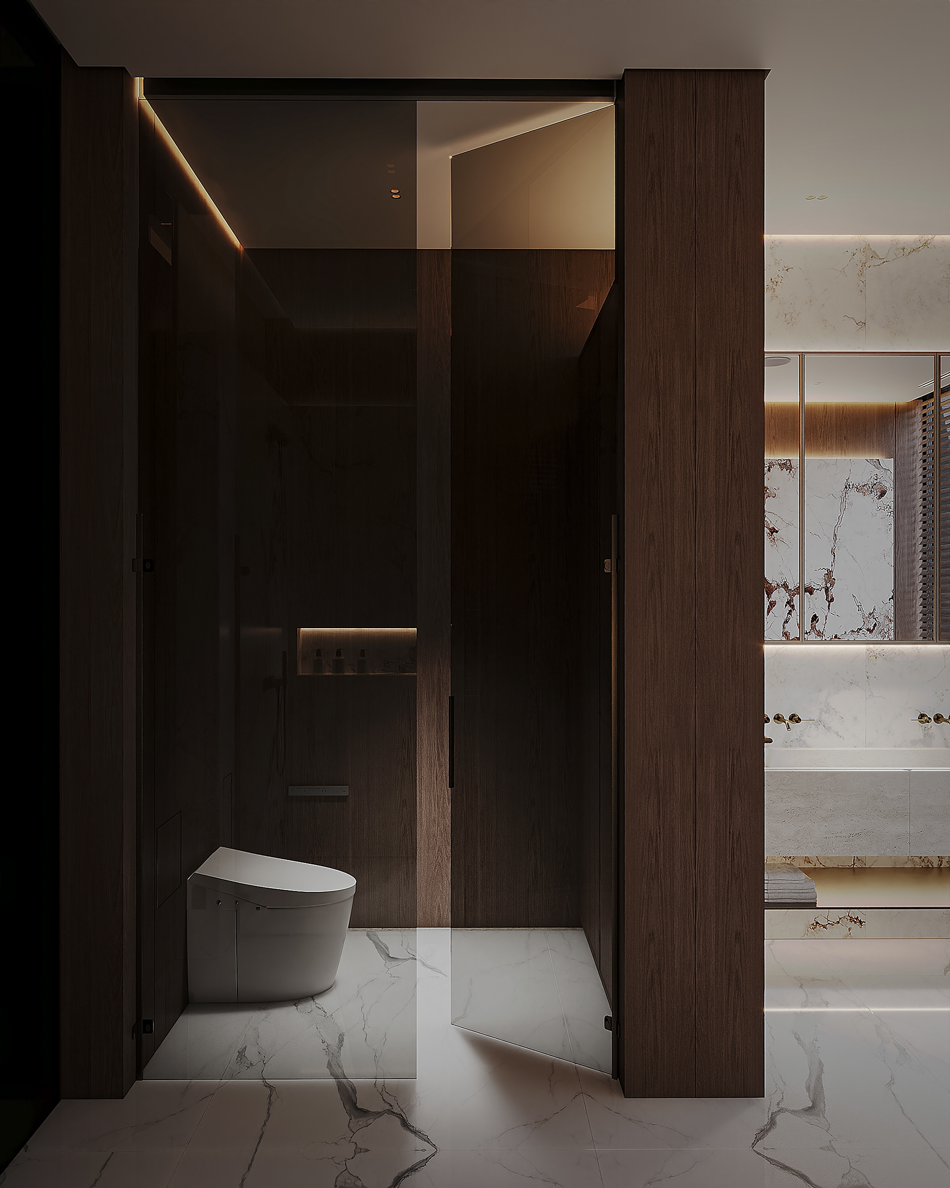 朱美拉现代奢华浴室丨United Arab EmiratesDubai-10