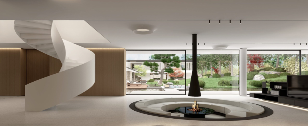 SKH观享际丨南京536㎡简约别墅丨中国南京丨观享际SKH室内设计-136