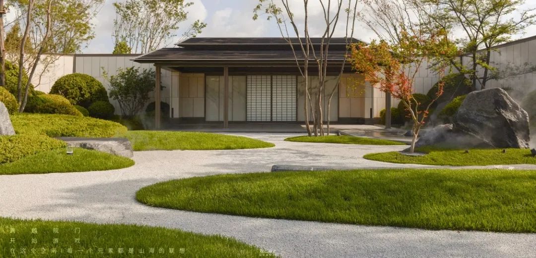 新中式园林之美丨中国上海丨广州观己设计,朗道国际设计,朗庭景观设计-8