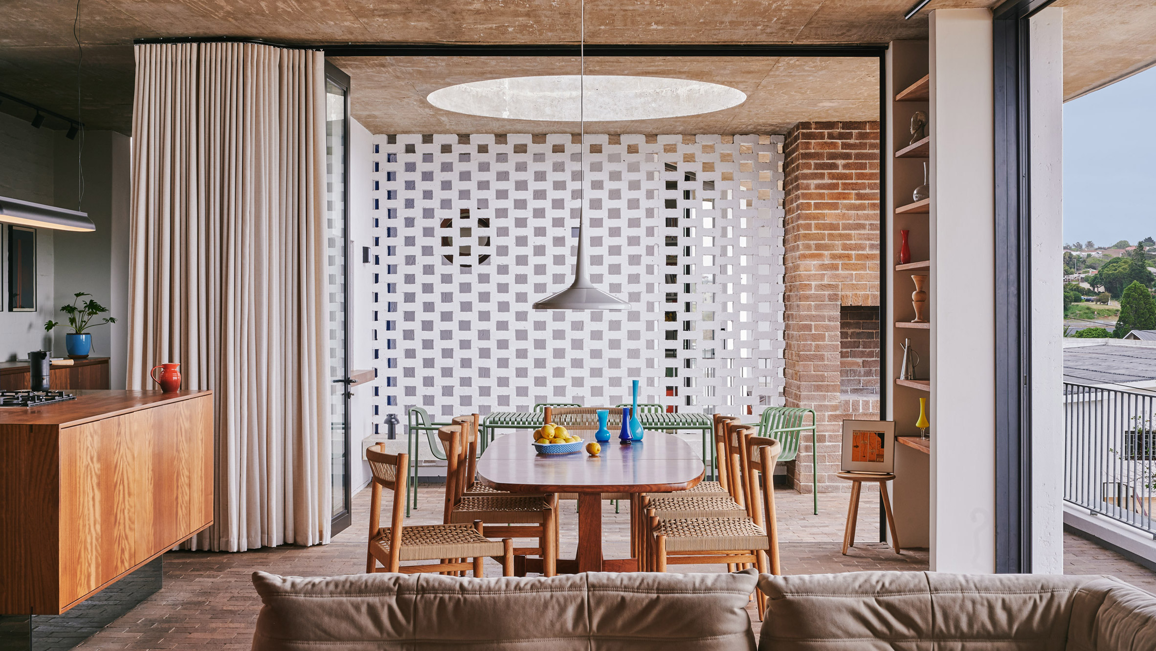 南非海岸线现代主义住宅设计-0