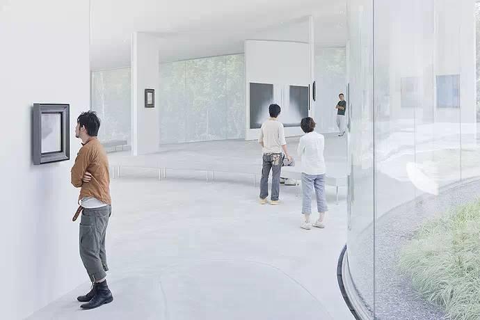 轻井泽千住博美術館丨日本丨西泽立卫-28