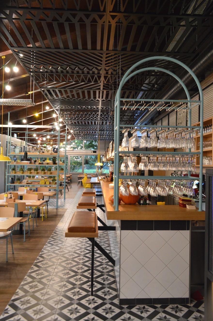 Denk Fabrik Restaurant in the German city of Karlsruhe / Gruppo Decorativo-9