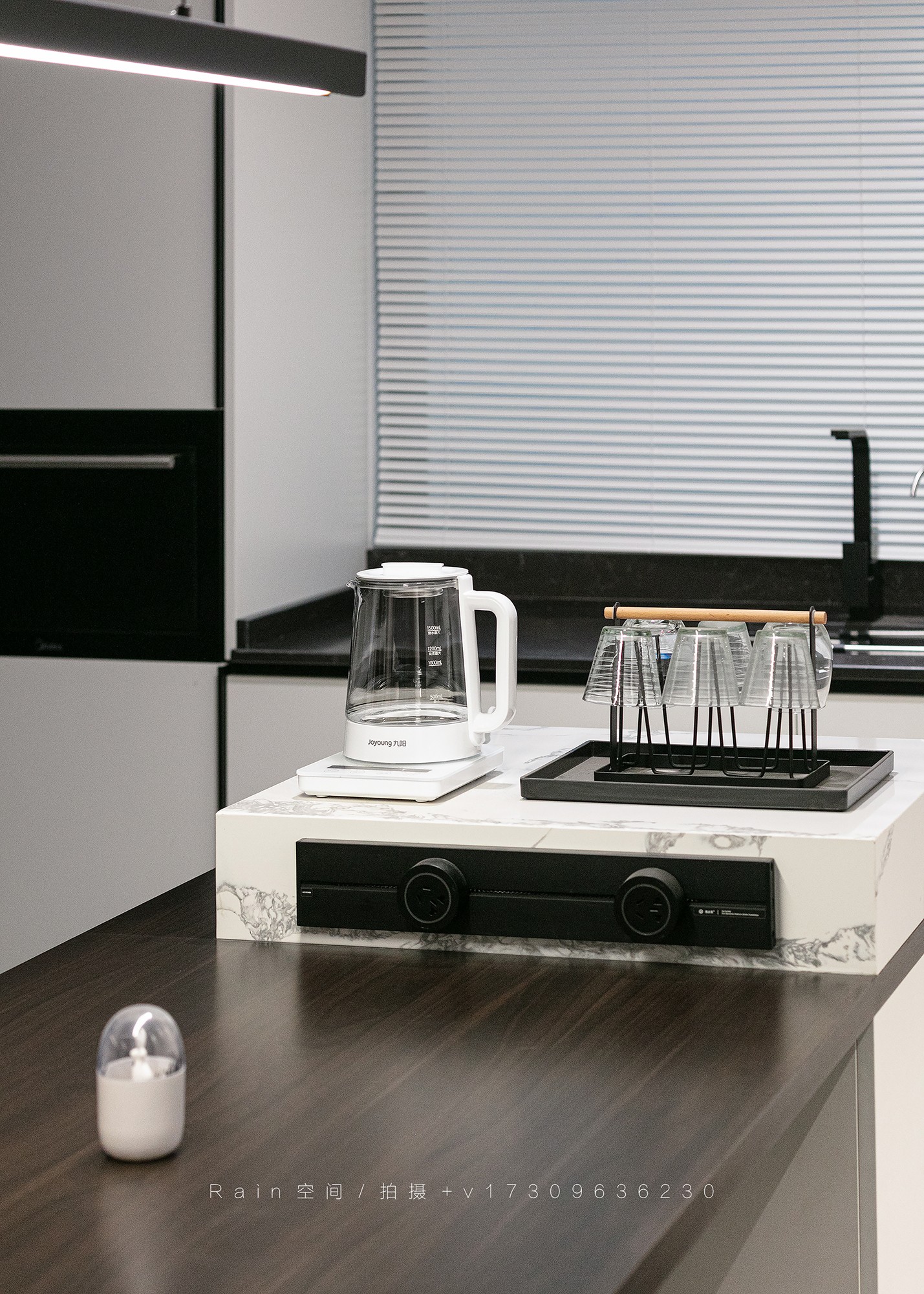 江东府现代黑白灰家居空间摄影丨乐泰装饰,李玉-14