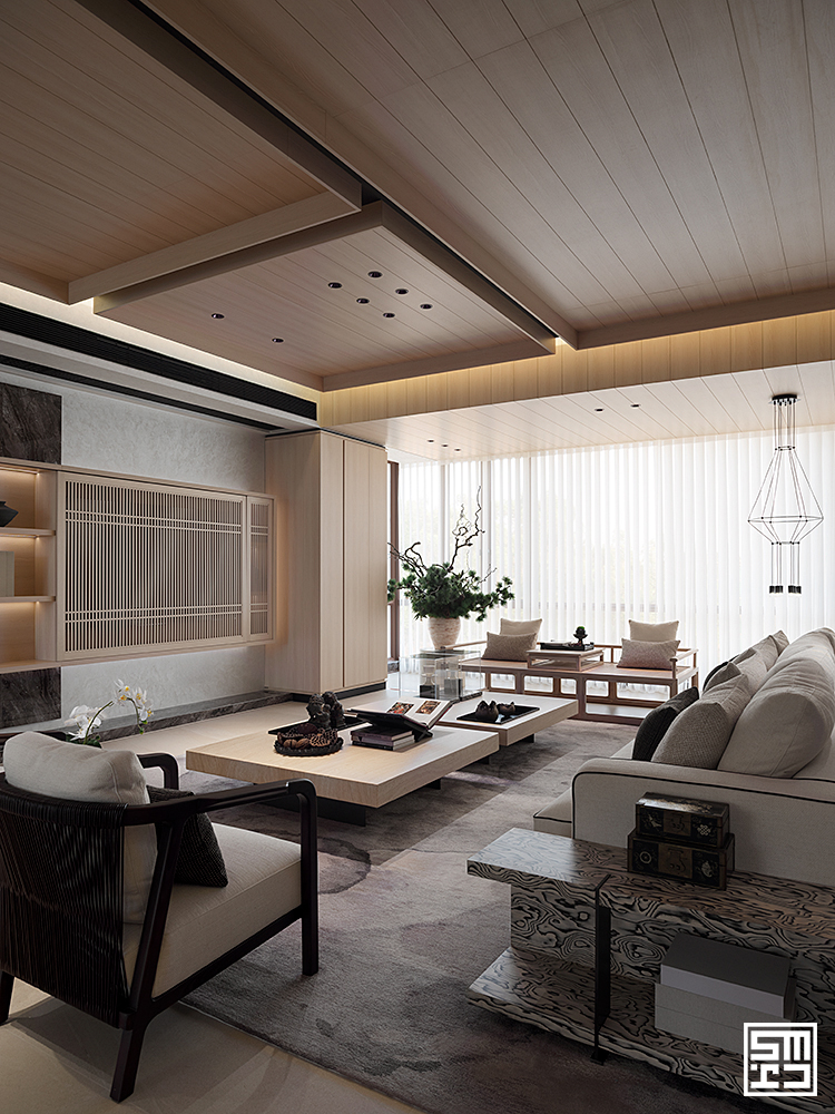 恒艺御龙山样板房  宁静,心向往的慢生活丨中国广东丨森境设计,王俊宏-6